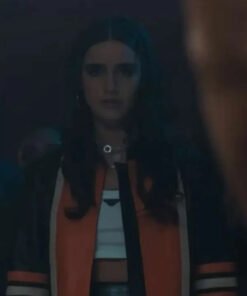 Asha Banks My Fault London 2025 Cafe Racer Leather Jacket