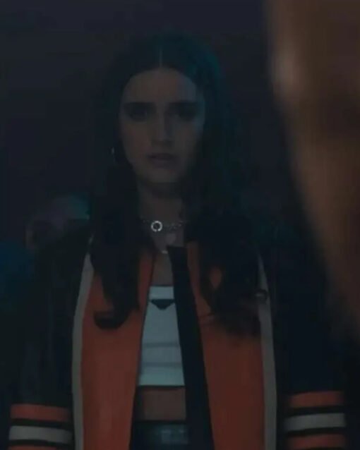 Asha Banks My Fault London 2025 Cafe Racer Leather Jacket