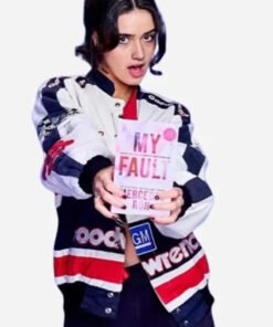 Asha Banks My Fault London 2025 Vintage Racing Jacket