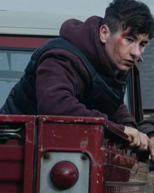 Barry Keoghan Bring Them Down 2025 Black Vest