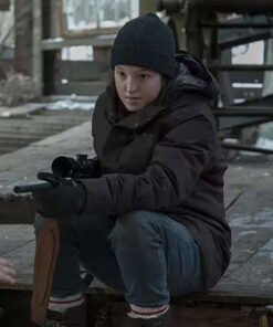 Bella Ramsey The Last of Us Brown Jacket