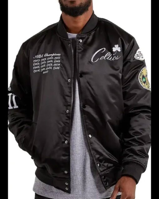 Boston Celtics Championship Varsity Jacket