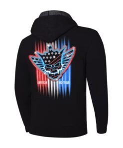 Cody Rhodes Neon American Nightmare Full-Zip Hoodie – Black