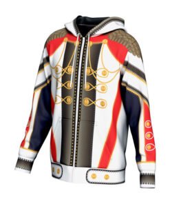Cody Rhodes ProSphere Entrance Full-Zip Hoodie Jacket – White