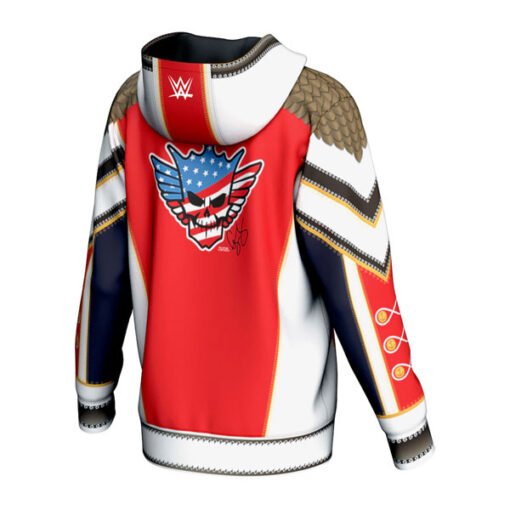 Cody Rhodes ProSphere Entrance Full-Zip Hoodie Jacket – White