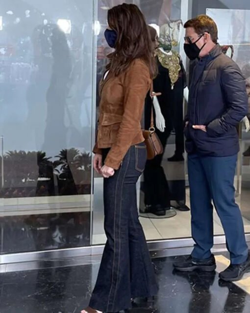 Hayley Atwell Mission Impossible 7 Suede Leather Jacket