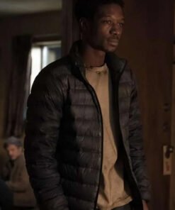 Henry Burrell The Last of Us Black Puffer Jacket