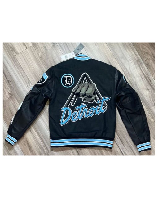 JORDAN CRAIG MOTOWN VARSITY JACKET (LION)