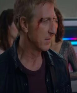 Johnny Lawrence Cobra Kai S06 Leather Jacket