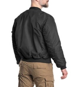 MFH MA-1 US Flight Jacket – Black