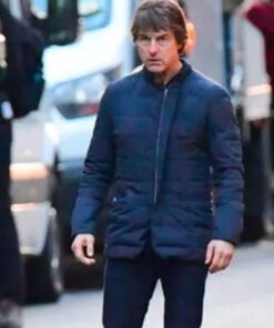 Mission Impossible 8 Tom Cruise Blue Jacket