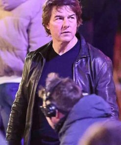 Mission Impossible 8 Tom Cruise Leather Jacket