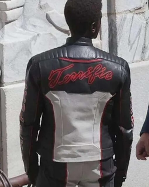 Mister Terrific Superman 2025 Leather Jacket