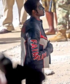 Mister Terrific Superman 2025 Leather Jacket