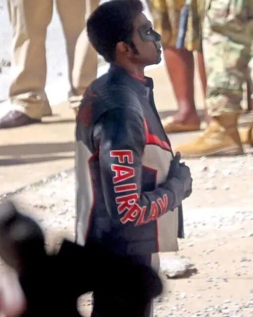 Mister Terrific Superman 2025 Leather Jacket