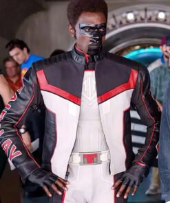 Mister Terrific Superman 2025 Leather Jacket