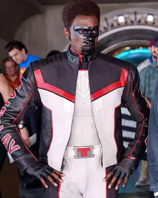 Mister Terrific Superman 2025 Leather Jacket