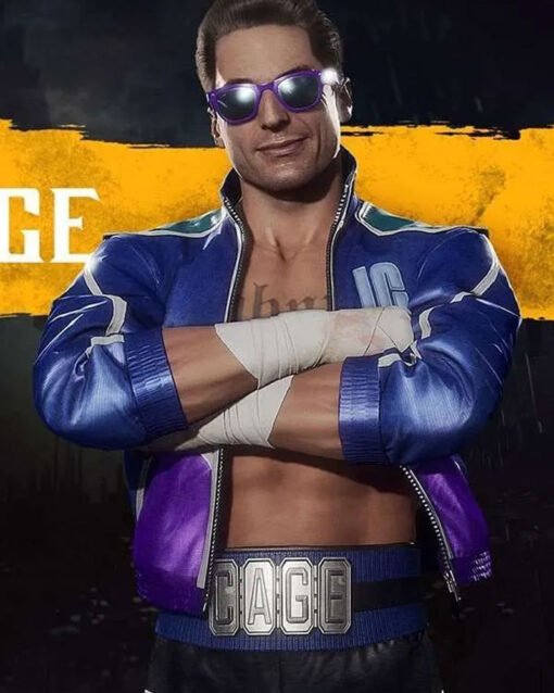 Mortal Kombat 11 Johnny Cage Blue Jacket