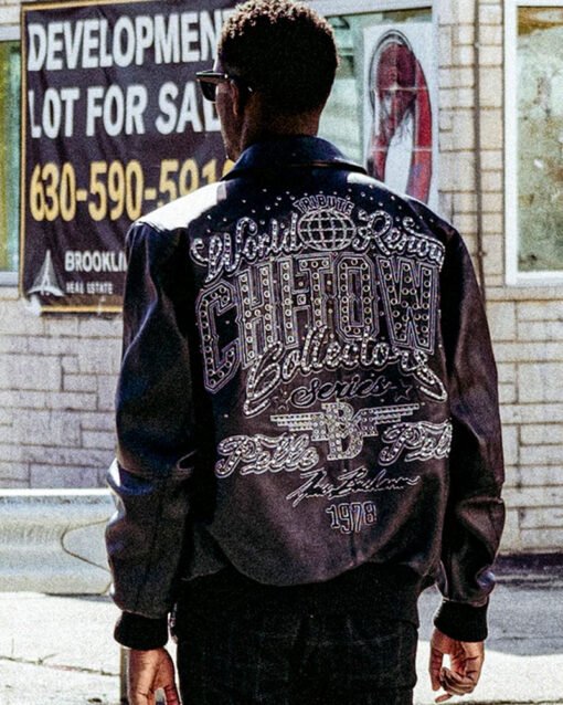 Pelle Pelle Chi-Town Black Leather Jacket