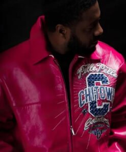 Pelle Pelle Chi-Town Pink Leather Jacket