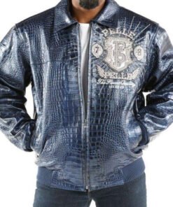 Pelle Pelle Eye On The Prize Blue Jacket