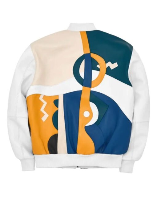 Pelle Pelle White Picasso Leather Jacket