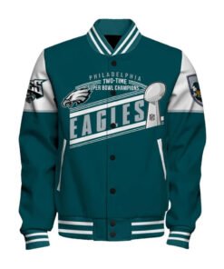 Philadelphia Eagles Super Bowl Champions 2024 Varsity Jacket