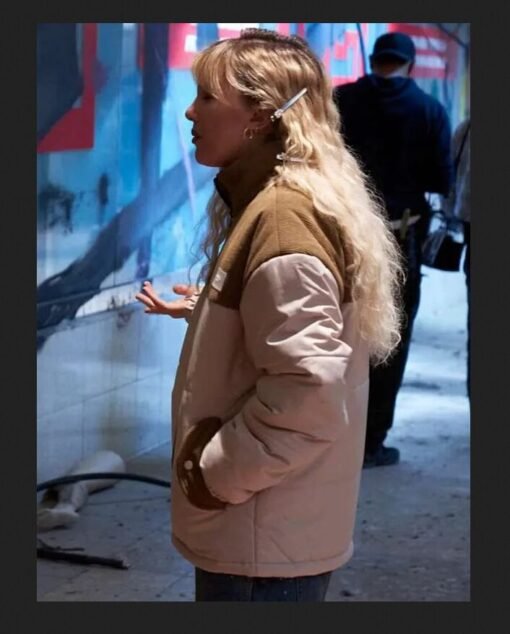 The Electric State Millie Bobby Brown Puffer Jacket