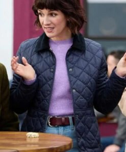 Shenae Grimes-Beech Love Of The Irish 2025 Quilted Jacket