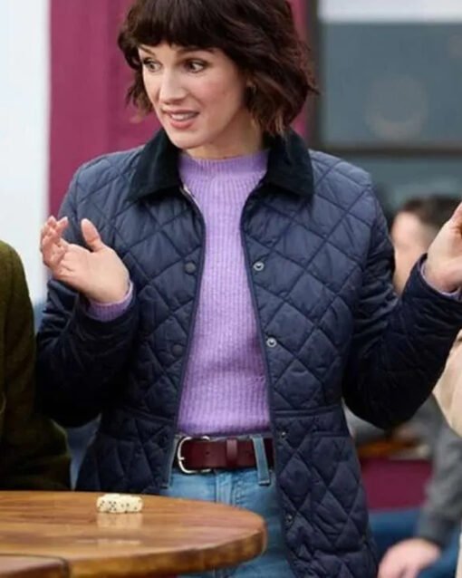 Shenae Grimes-Beech Love Of The Irish 2025 Quilted Jacket