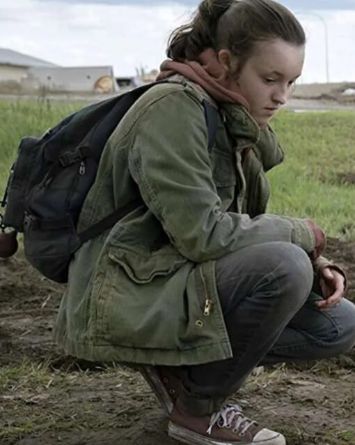 The Last of Us Bella Ramsey Green Jacket