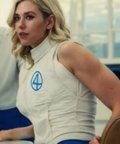 Vanessa Kirby The Fantastic Four First Steps 2025 White Vest