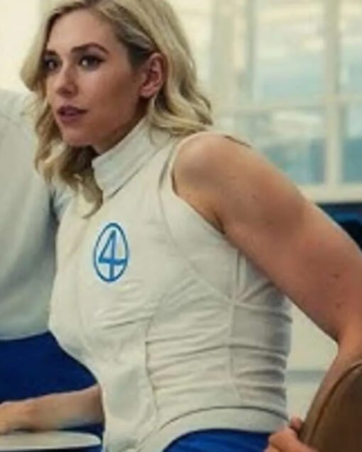Vanessa Kirby The Fantastic Four First Steps 2025 White Vest