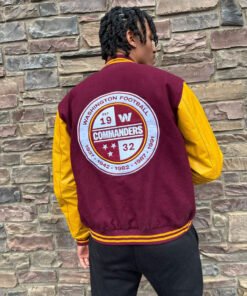 Washington Commanders Letterman Jacket