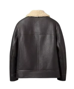 Women B3 RAF Aviator Shearling Leather Jacket