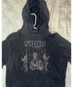 $not x Copes Rhinestone Stripper Hoodie