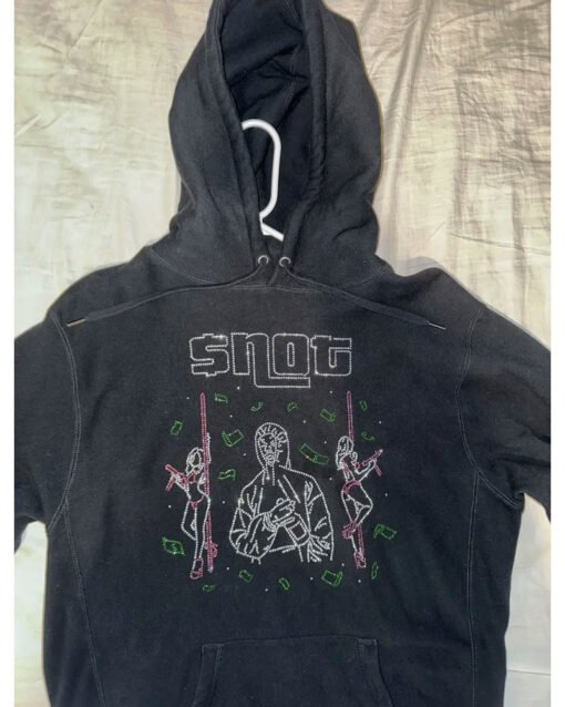 $not x Copes Rhinestone Stripper Hoodie
