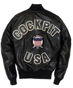 Cockpit USA Letterman Jacket Z21P016