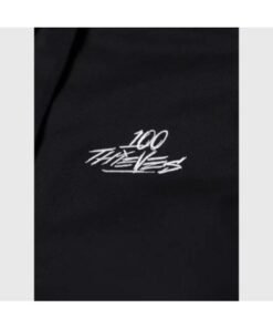 100 Thieves Black Hooded Jacket