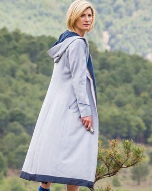 13th Doctor who Grey Jodie Whittaker Coat