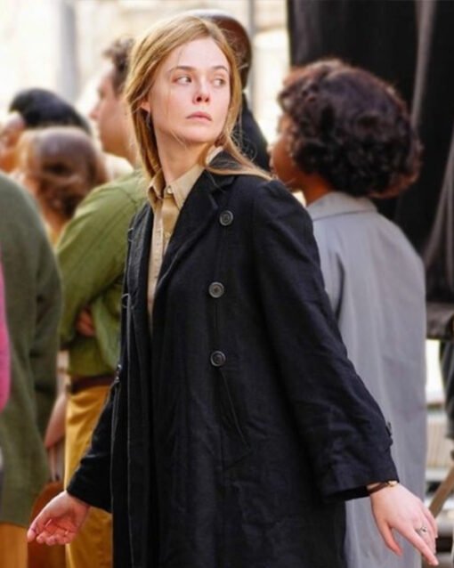 A Complete Unknown Elle Fanning Black Blazer
