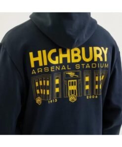 Arsenal Classics East Stand Navy Blue Hoodie