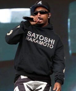 21 Savage Satoshi Nakamoto Black Hoodie