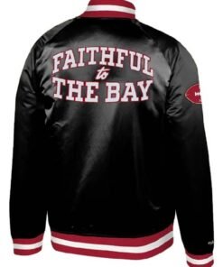 49ers Black Faithful To The Bay Jacket