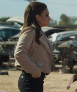 6 Hours Away Lara Wolf Leather Jacket