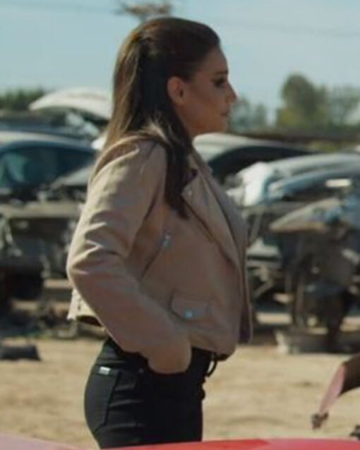 6 Hours Away Lara Wolf Leather Jacket