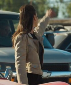 6 Hours Away Lara Wolf Leather Jacket