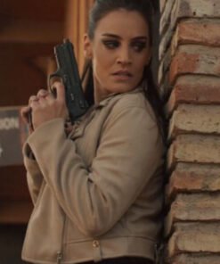 6 Hours Away Lara Wolf Leather Jacket