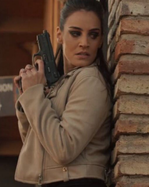 6 Hours Away Lara Wolf Leather Jacket