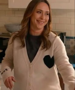 9-1-1 Maddie Kendall White Heart Cardigan